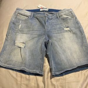 Torrid denim shorts